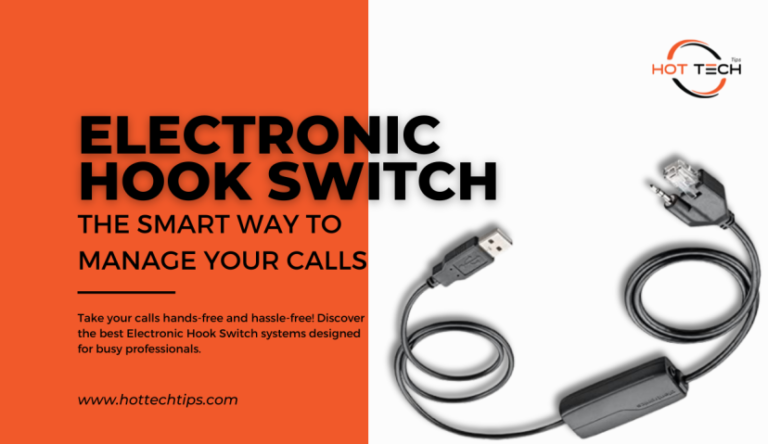 Manage Your Calls with Electronic Hook Switch